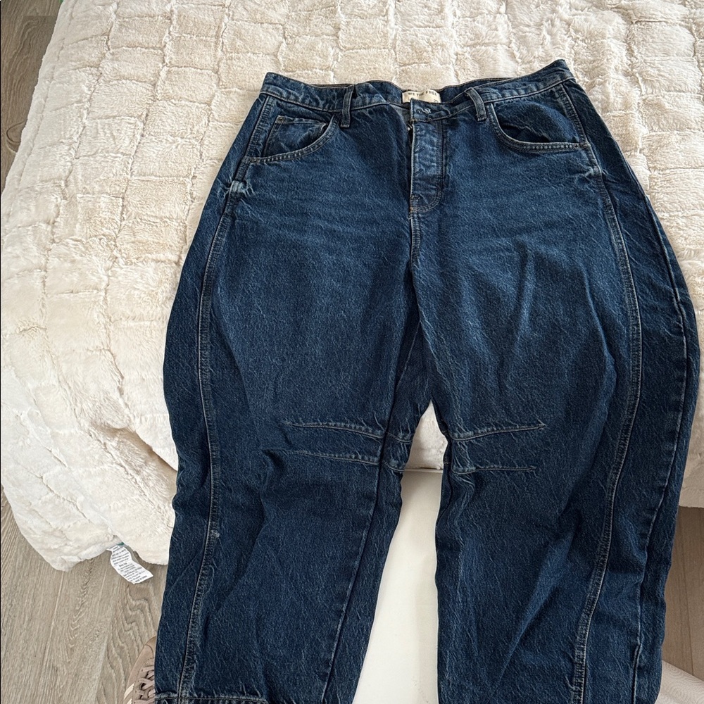 We The Free Indigo Boyfriend Jeans